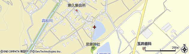 愛媛県西条市丹原町高松甲-550周辺の地図