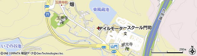 福岡県北九州市門司区畑29周辺の地図