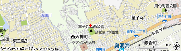 栗本酒店周辺の地図