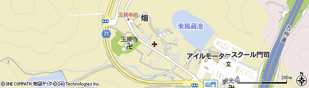 福岡県北九州市門司区畑45周辺の地図