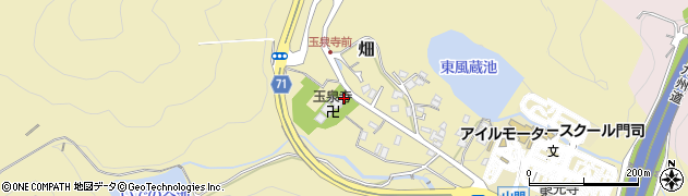 福岡県北九州市門司区畑48周辺の地図