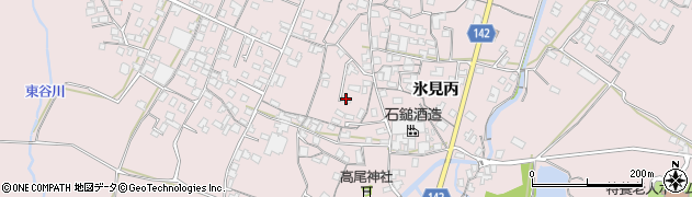 愛媛県西条市氷見（丙）周辺の地図