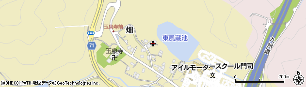 福岡県北九州市門司区畑2342周辺の地図