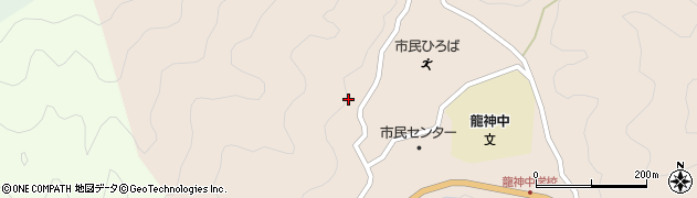 和歌山県田辺市龍神村安井93周辺の地図