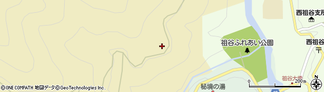 徳島県三好市西祖谷山村戸ノ谷247周辺の地図