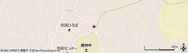 和歌山県田辺市龍神村安井193周辺の地図