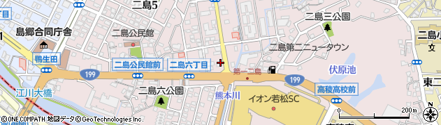 居酒屋 隠れ家 北九州周辺の地図