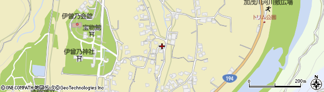 愛媛県西条市中野甲1451周辺の地図