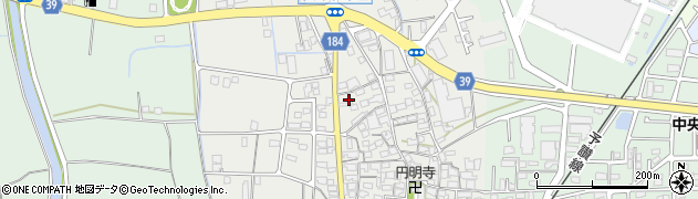 愛媛県松山市和気町周辺の地図
