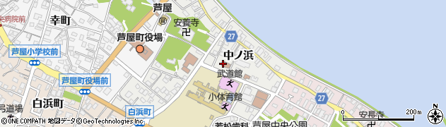 芦屋町商工会周辺の地図
