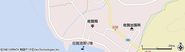佐賀郵便局周辺の地図