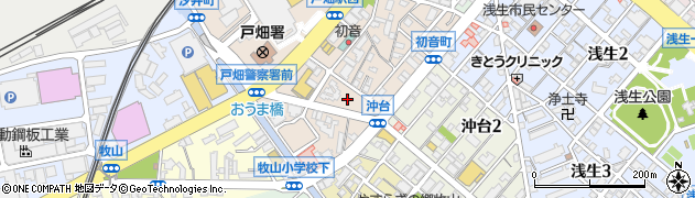 福岡県北九州市戸畑区初音町11周辺の地図