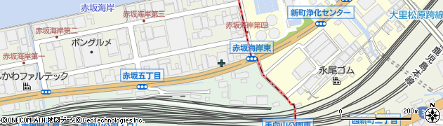 日野出株式会社北九州店周辺の地図