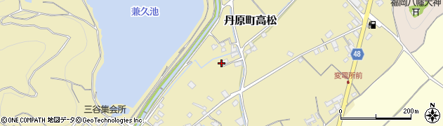 愛媛県西条市丹原町高松甲-417周辺の地図