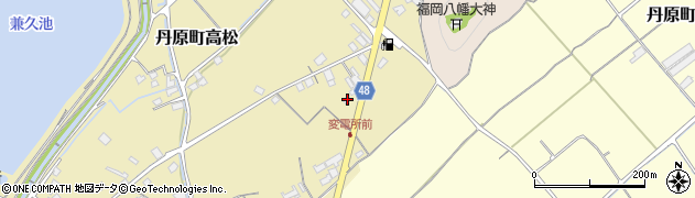 愛媛県西条市丹原町高松甲-314周辺の地図