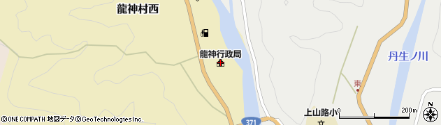 田辺消防署龍神分署周辺の地図