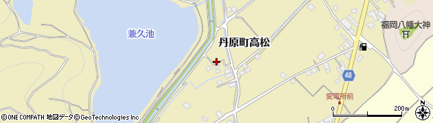 愛媛県西条市丹原町高松甲-408周辺の地図