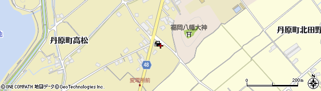 愛媛県西条市丹原町高松甲-296周辺の地図
