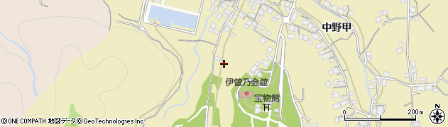 愛媛県西条市中野甲1704周辺の地図