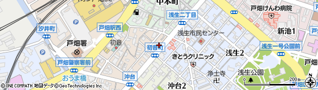 福岡県北九州市戸畑区初音町1周辺の地図