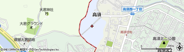 福岡県北九州市若松区高須周辺の地図