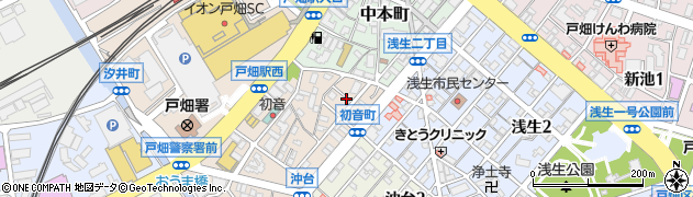 福岡県北九州市戸畑区初音町2周辺の地図