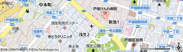 カウンセリングルーム北九州周辺の地図