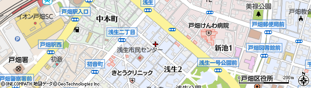 徳丸ふとん店周辺の地図