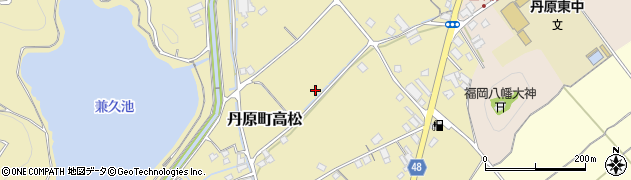愛媛県西条市丹原町高松甲-207周辺の地図