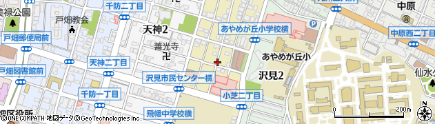 福岡県北九州市戸畑区小芝周辺の地図