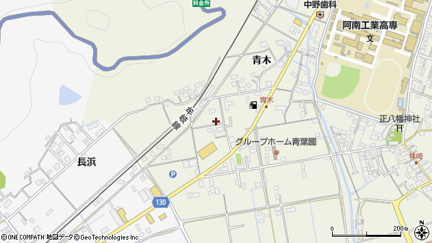 〒774-0017 徳島県阿南市見能林町の地図