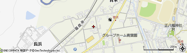 徳島県阿南市見能林町（青木）周辺の地図