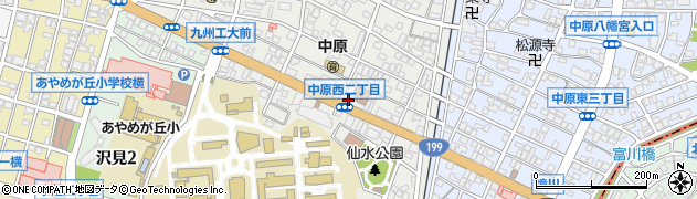 福岡ひびき信用金庫中原支店周辺の地図