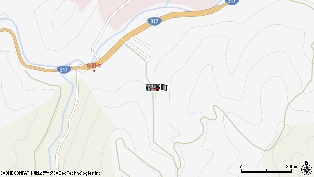 〒791-0127 愛媛県松山市藤野町の地図