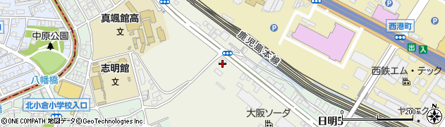 福岡県北九州市小倉北区高見台8-1周辺の地図