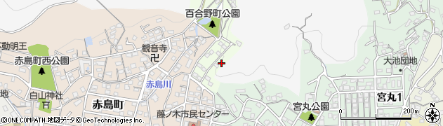 福岡県北九州市若松区百合野町1周辺の地図