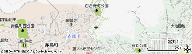 福岡県北九州市若松区百合野町2周辺の地図