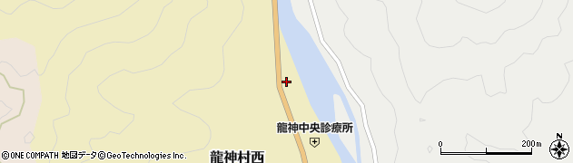 和歌山県田辺市龍神村西326周辺の地図