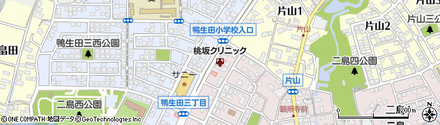 桃坂クリニック周辺の地図