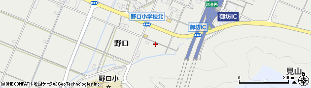 和歌山県御坊市野口336周辺の地図