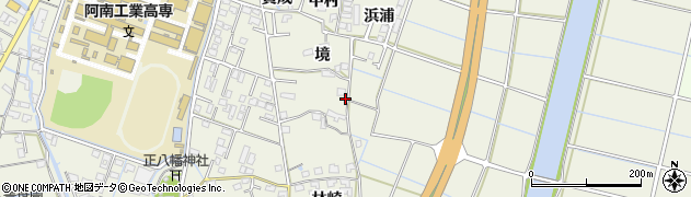 徳島県阿南市見能林町境20周辺の地図