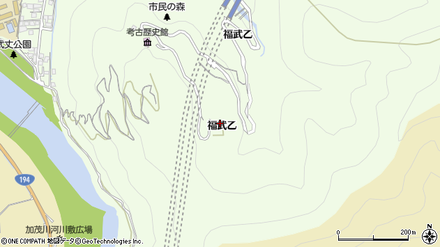 〒793-0036 愛媛県西条市福武乙の地図