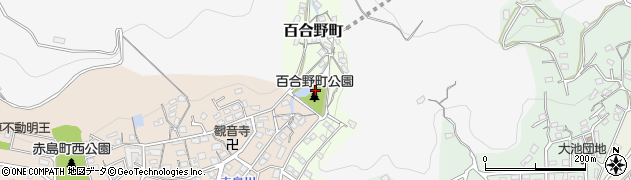福岡県北九州市若松区百合野町3周辺の地図