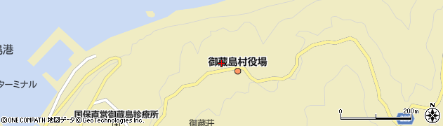 東京都御蔵島村古入金周辺の地図