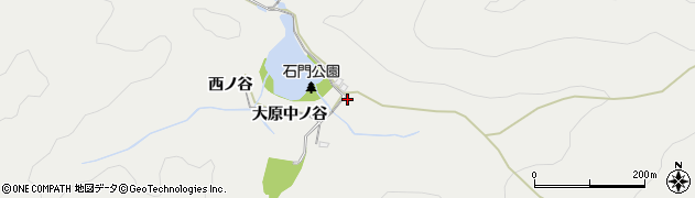 徳島県阿南市長生町（東谷）周辺の地図