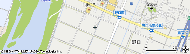 和歌山県御坊市野口996周辺の地図
