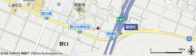 和歌山県御坊市野口326周辺の地図