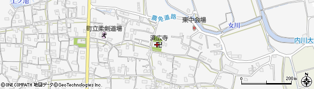 済広寺周辺の地図
