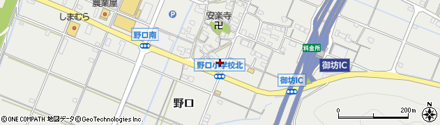 和歌山県御坊市野口394周辺の地図