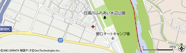和歌山県御坊市野口1840周辺の地図